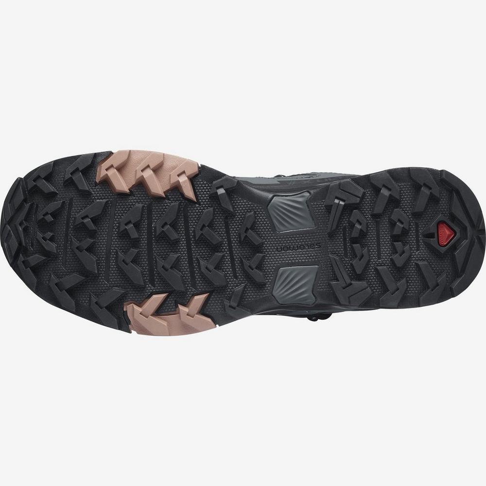 Salomon Women's X Ultra 4 Mid GORE-TEX - Ebony/Mocha Mousse