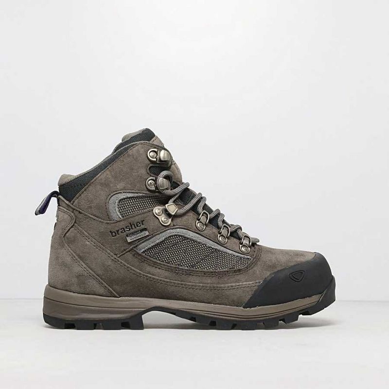 Grey Tiso Walking Boots Women's Country Trek Brown
