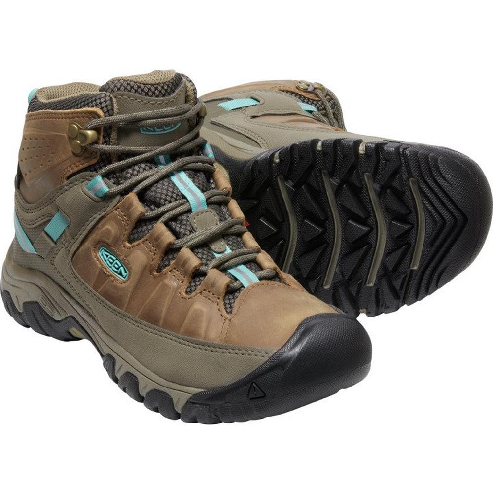 Keen Women's Targhee III Mid Waterproof - Toasted Coconut/Porcelain