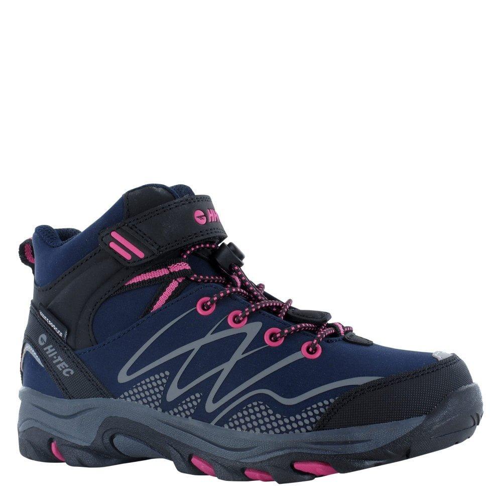 Hi tec Kids Blackout Mid WP Jr. Girls Walking Boots George Fisher UK