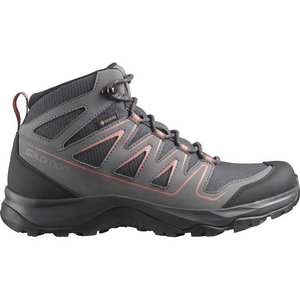  Salomon Women's OUTPULSE Gore-Tex Hiking Shoes for Women,  Black/Stormy Weather/Vanilla Ice, 6.5