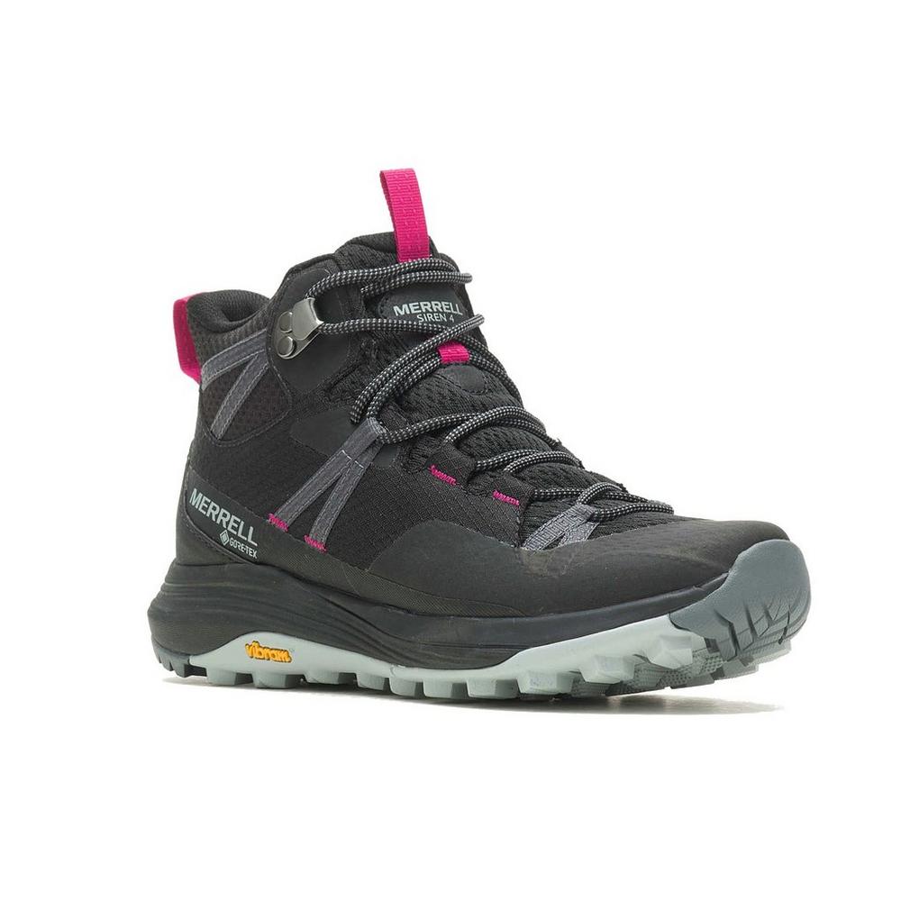 Merrell Women's Siren 4 GORE-TEX Mid Walking Boot - Black