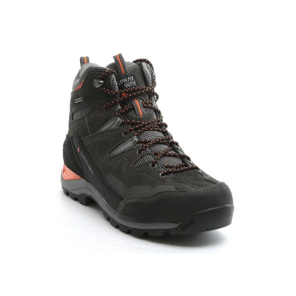 Sprayway Men's Oxna Mid Hiking Boots - Charcoal