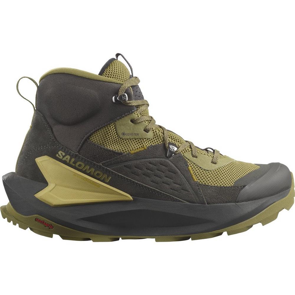 Green 2024 salomon boots