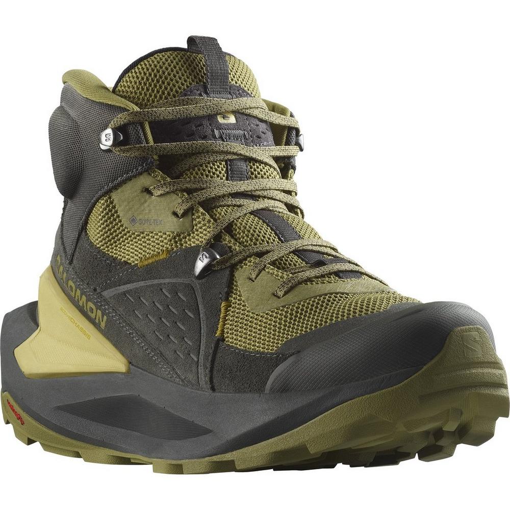 Salomon Men's Elixir Mid GORE-TEX Hiking Boots - Green