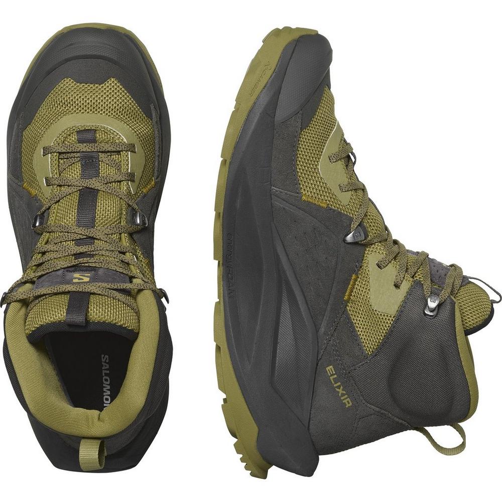 Salomon on sale boots green