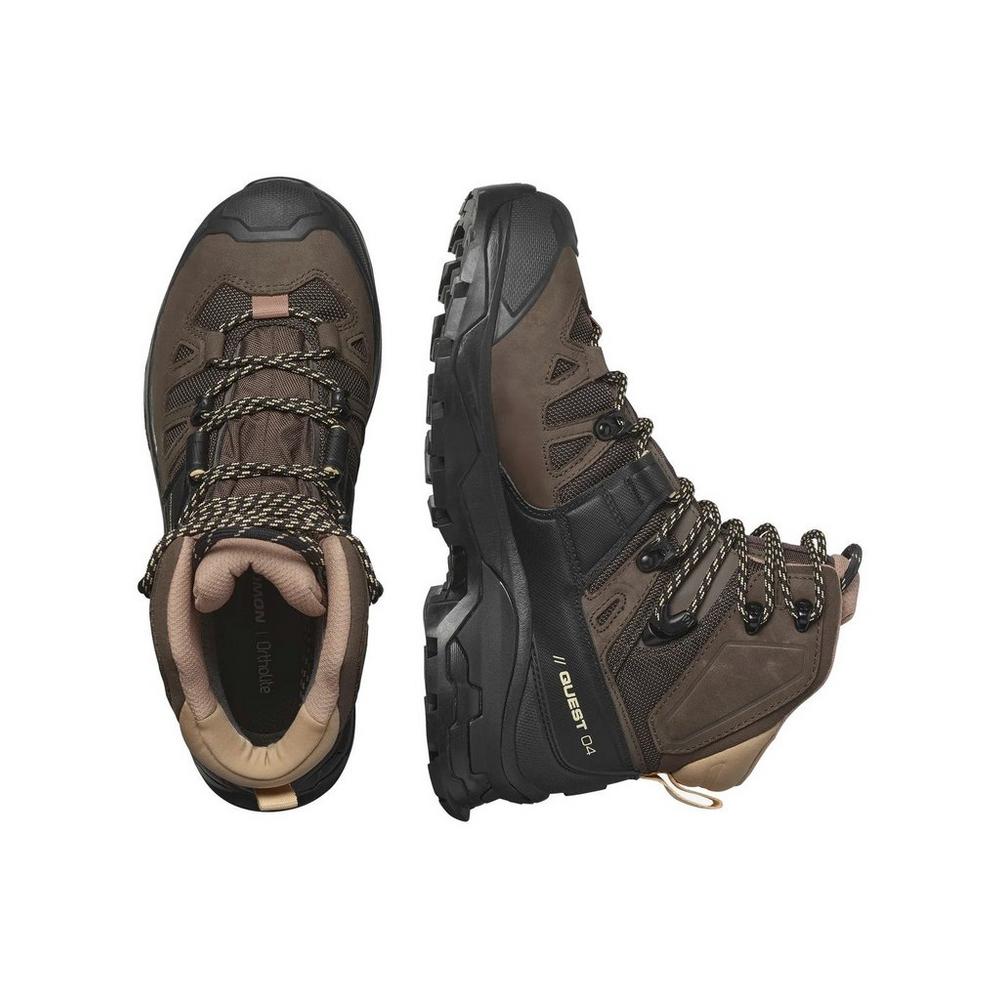 Salomon Women's Quest 4 GORE-TEX - Brown