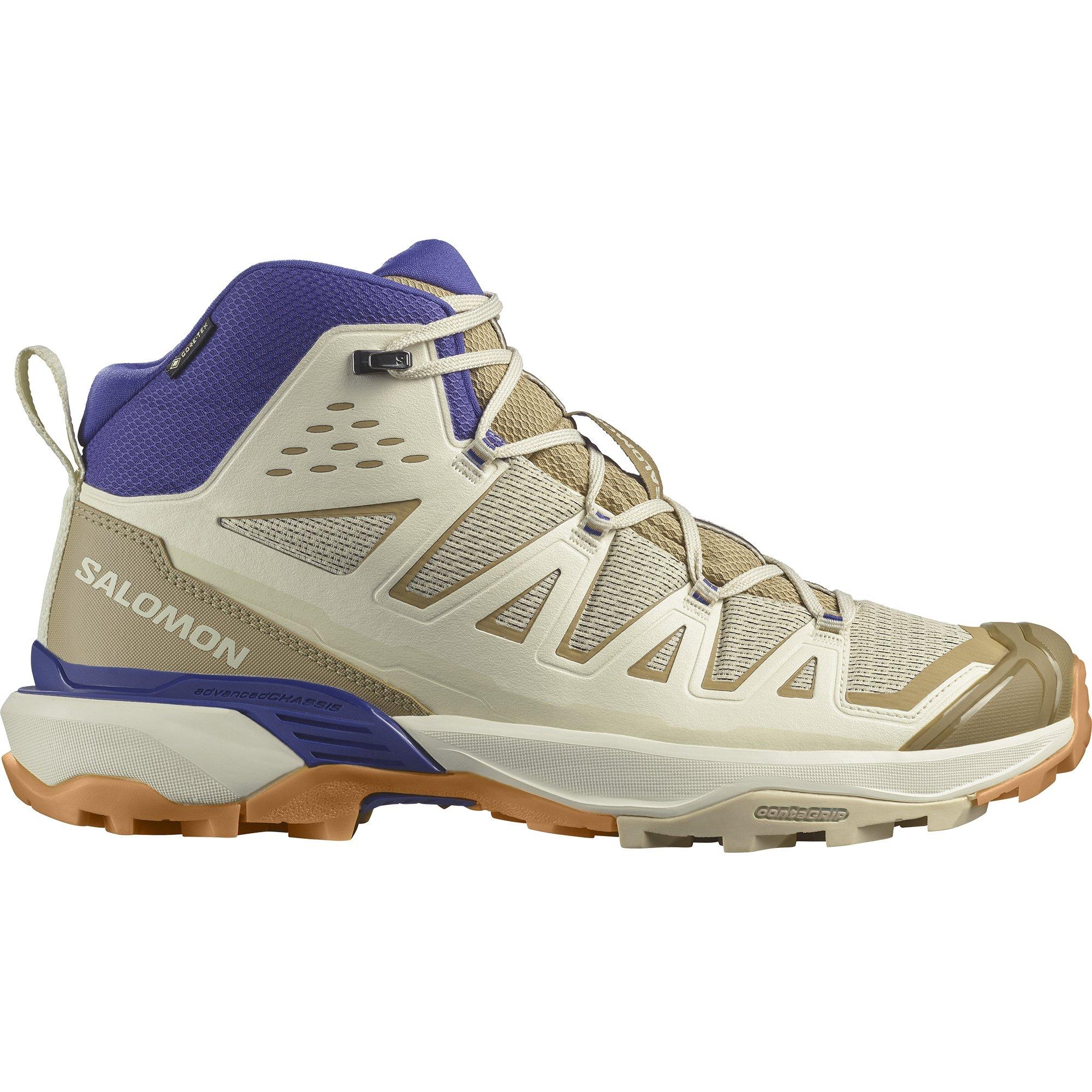 Salomon Men's X Ultra 360 Edge Mid Gore-Tex Hiking Boots - Bleached Sand
