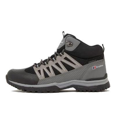 Berghaus Kids' Explorer Mid Waterproof Hiking Boots - Black