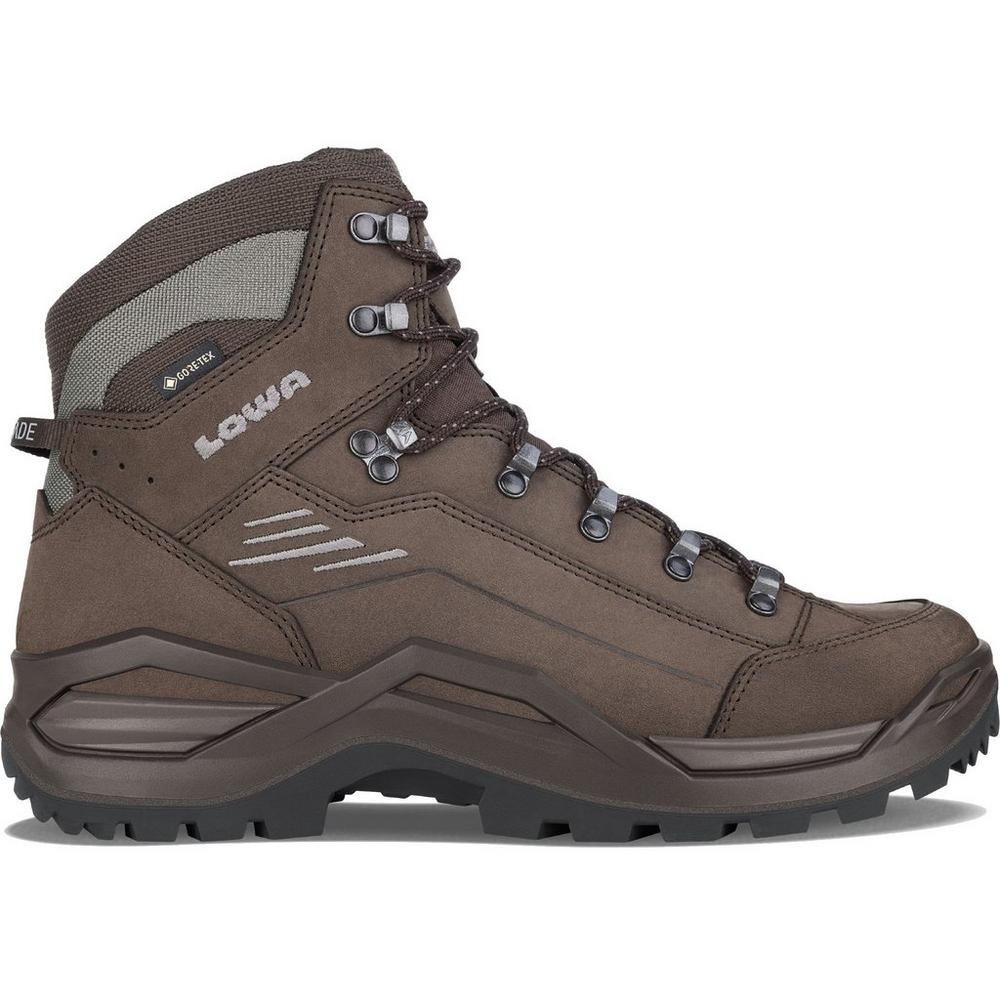 Lowa Men s Renegade Evo GORE TEX Mid Hiking Boots Brown Tiso