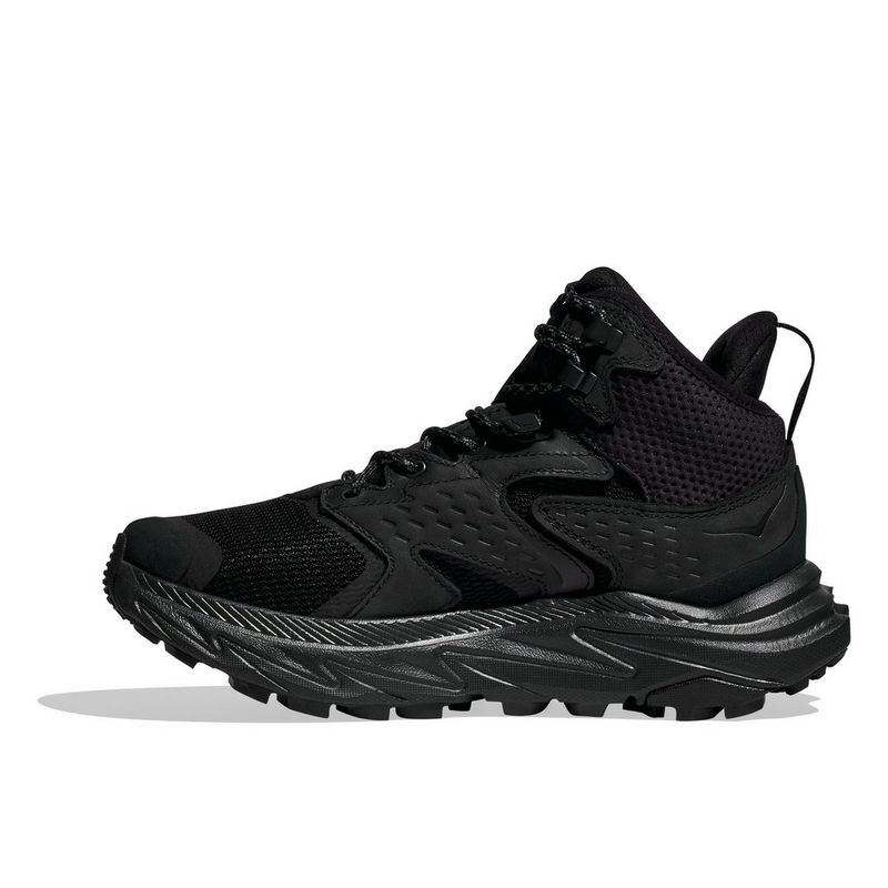 Hoka Men's Anacapa 2 Mid GORE-TEX Hiking Shoes - Black | Tiso Hoka Men's Anacapa 2 Mid GORE-TEX Hiking Shoes - Black | Tiso