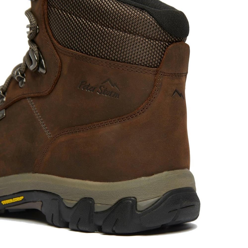 Peter Storm Men's Caldbeck Waterproof Walking Boots - Brown
