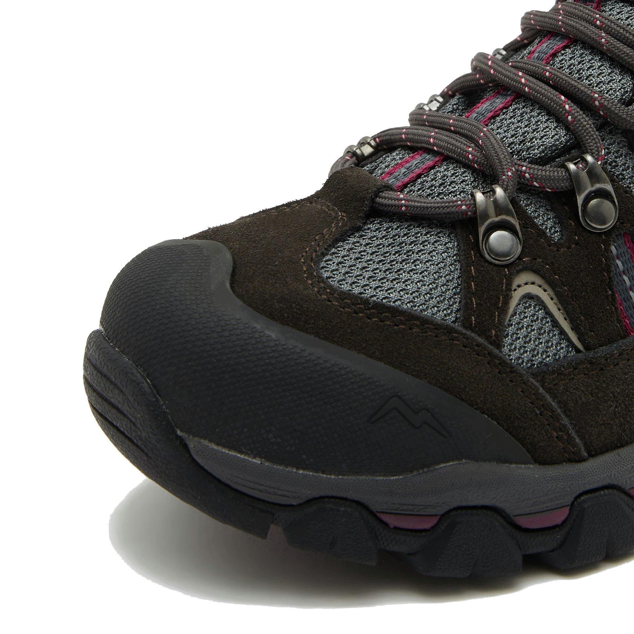 Peter Storm Women's Arnside II Mid Waterproof Walking Boots Grey