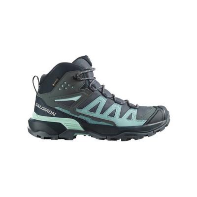Salomon Women's X Ultra 360 Mid GORE-TEX Hiking Boots - Grey/ Blue