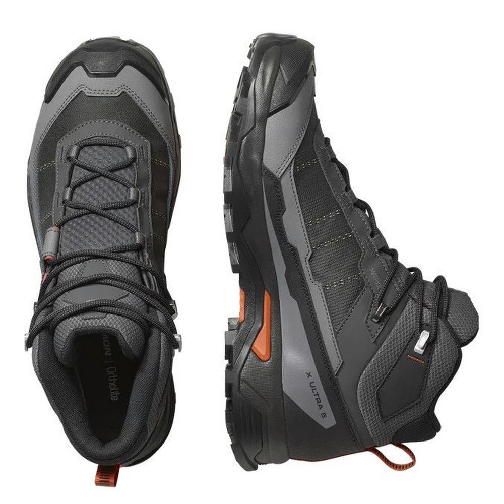 Salomon Men's X Ultra 5 Mid GORE-TEX Hiking Boots - Black