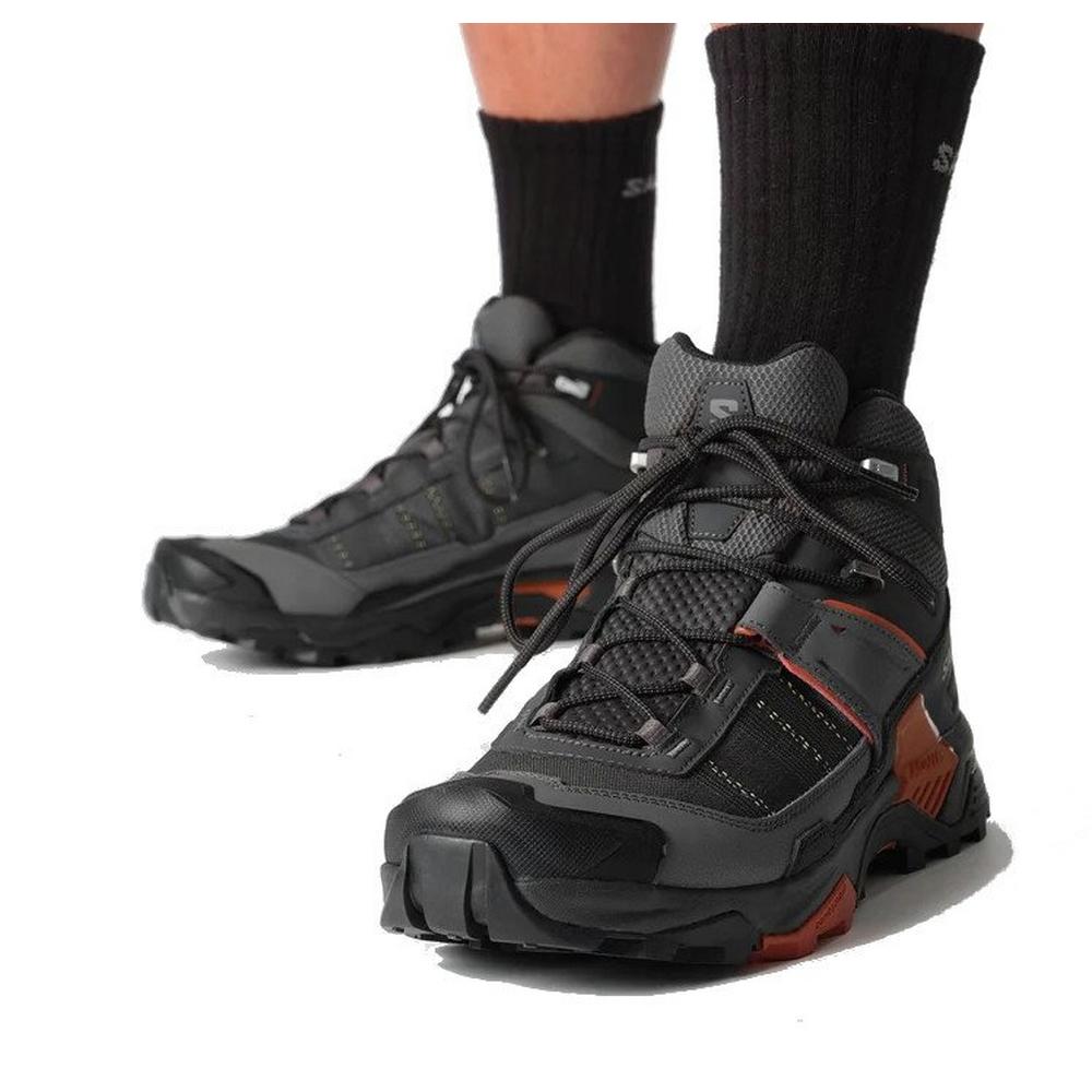 Salomon Men's X Ultra 5 Mid GORE-TEX Hiking Boots - Black
