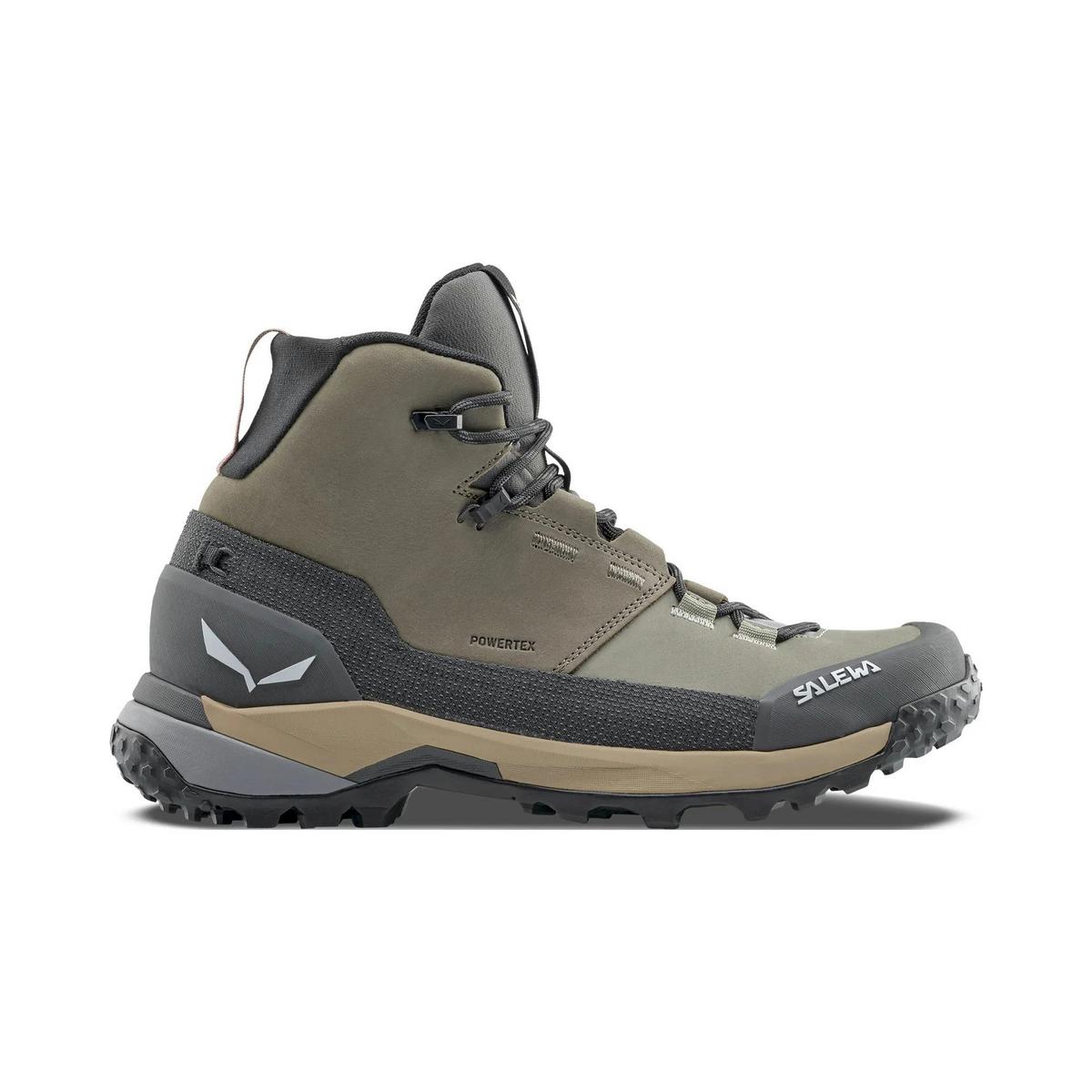 Salewa Women's Puez Leather Mid PTX Hiking Boots - Brown