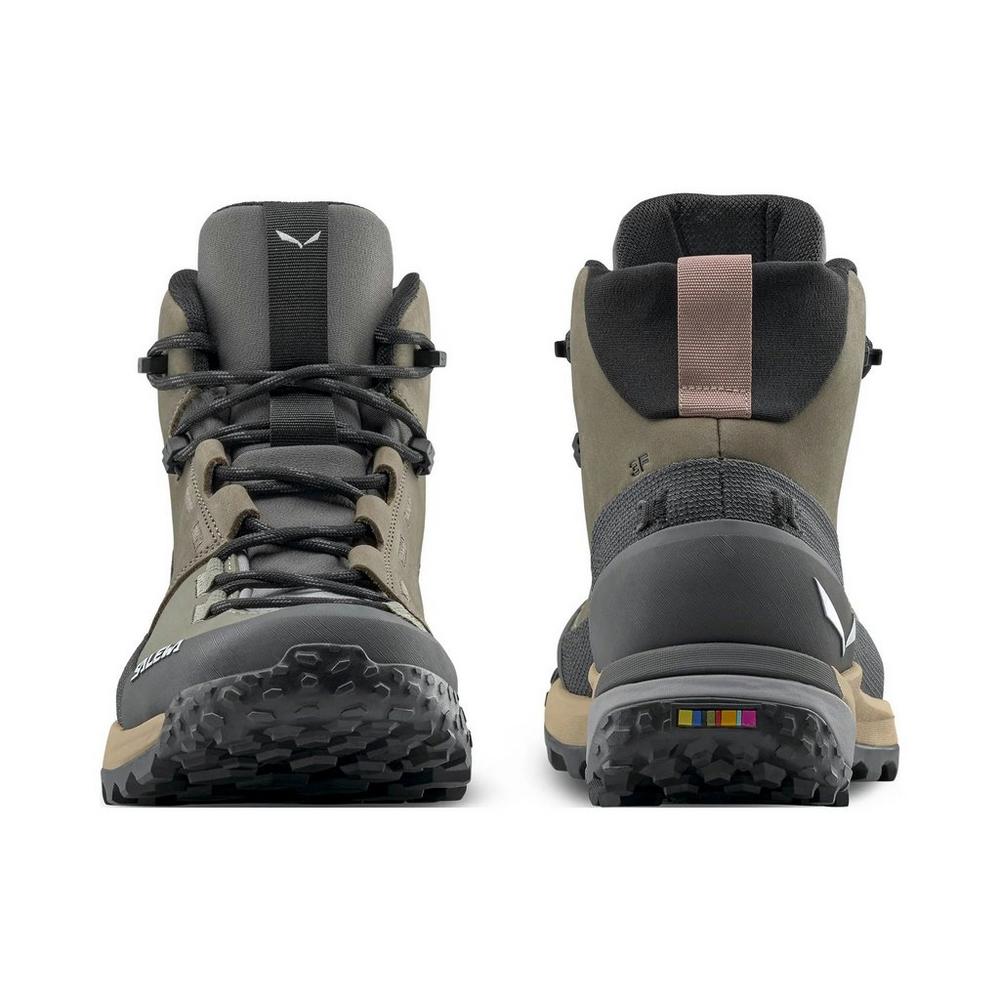 Salewa Women's Puez Leather Mid PTX Hiking Boots - Brown