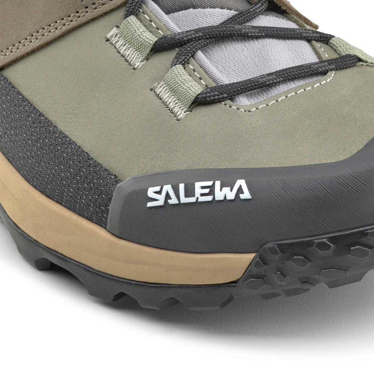 Salewa Women's Puez Leather Mid PTX Hiking Boots - Brown
