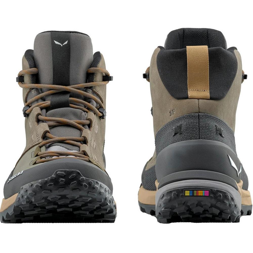 Salewa Men's Puez Leather Mid PTX Hiking Boots - Brown
