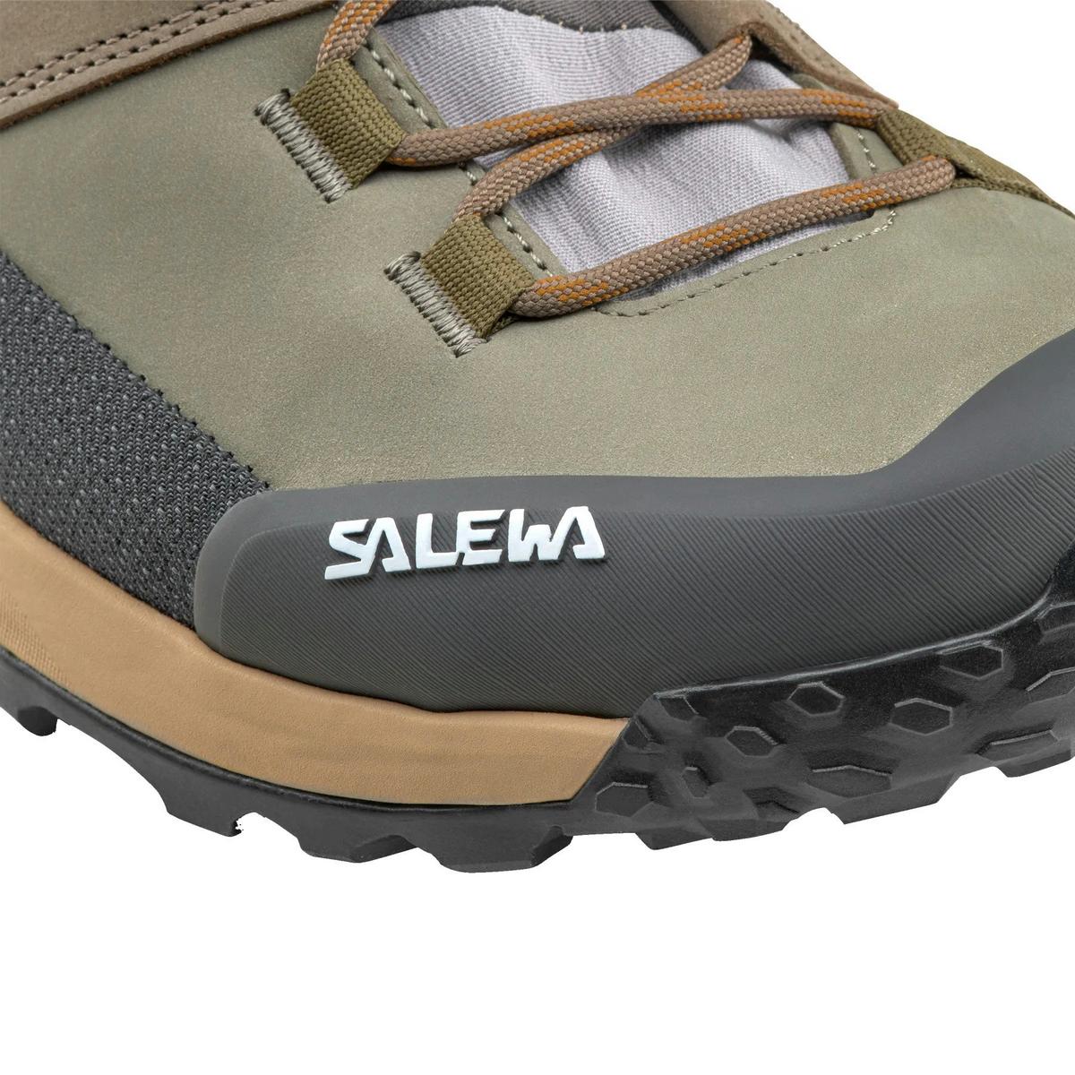 Salewa Men's Puez Leather Mid PTX Hiking Boots - Brown