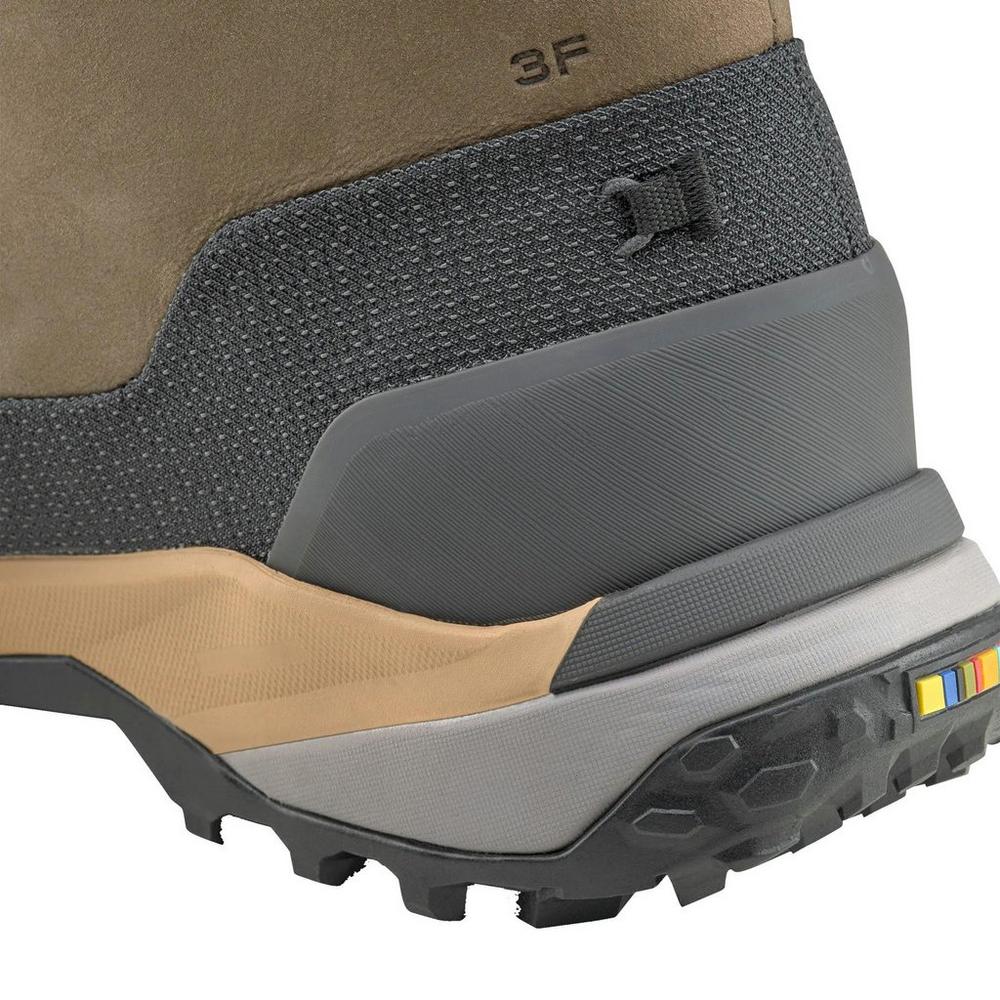 Salewa Men's Puez Leather Mid PTX Hiking Boots - Brown