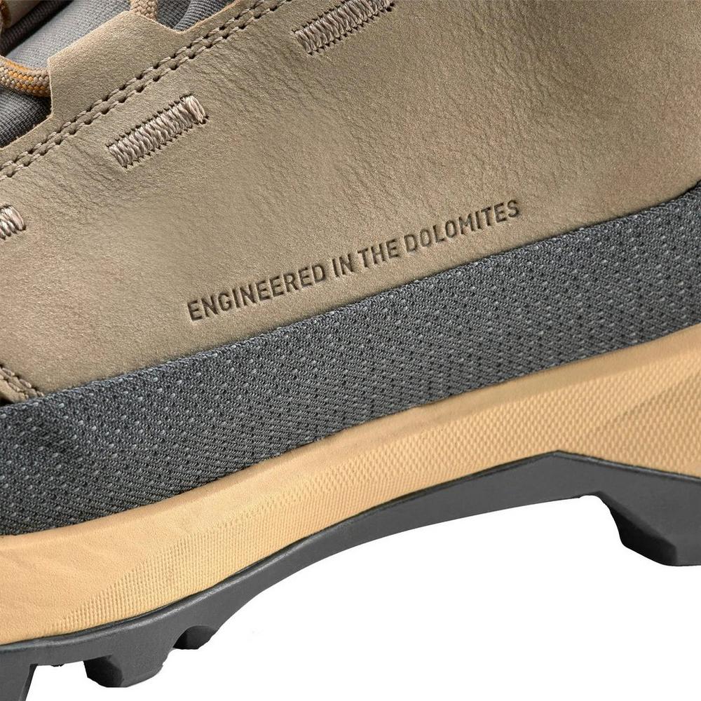 Salewa Men's Puez Leather Mid PTX Hiking Boots - Brown