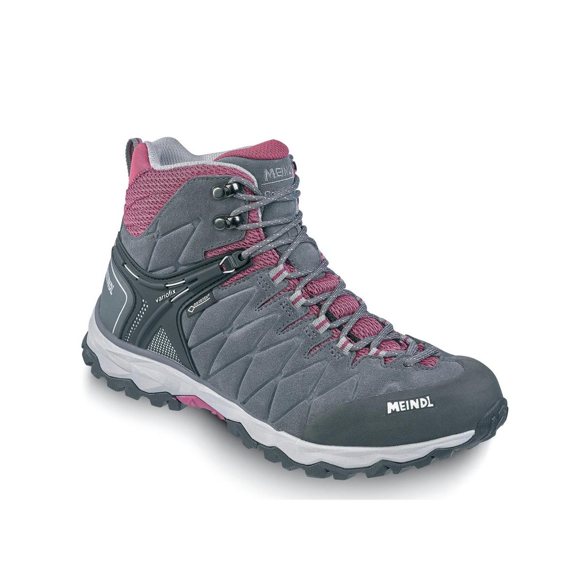Meindl Women's Mondello Mid GORE TEX Walking Boots - Grey