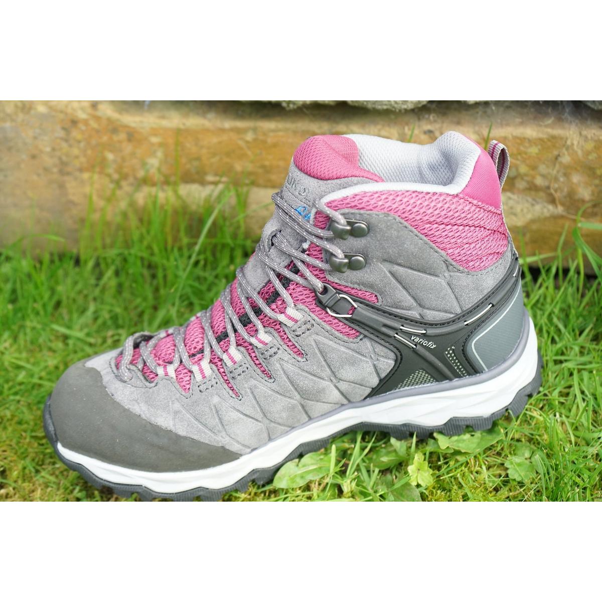 Meindl Women's Mondello Mid GORE TEX Walking Boots - Grey