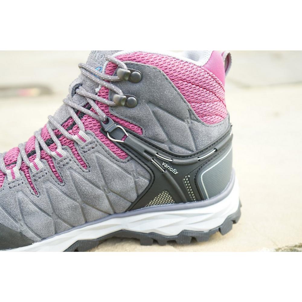 Meindl Women's Mondello Mid GORE TEX Walking Boots - Grey