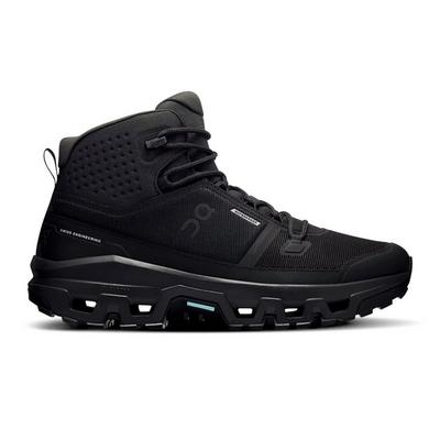 On Men's Cloudrock Mid Waterproof Hiking Boot - Black