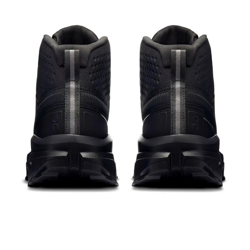 On Men's Cloudrock Mid Waterproof Hiking Boot - Black