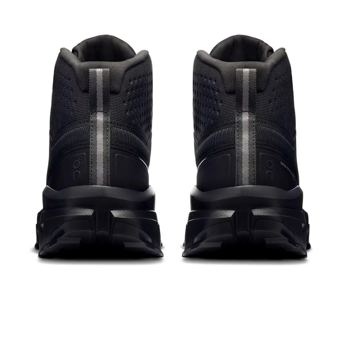On Men's Cloudrock Mid Waterproof Hiking Boot - Black