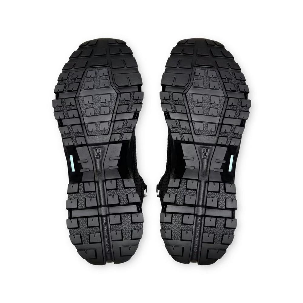 On Women's Cloudrock Mid Waterproof Hiking Boots - Black