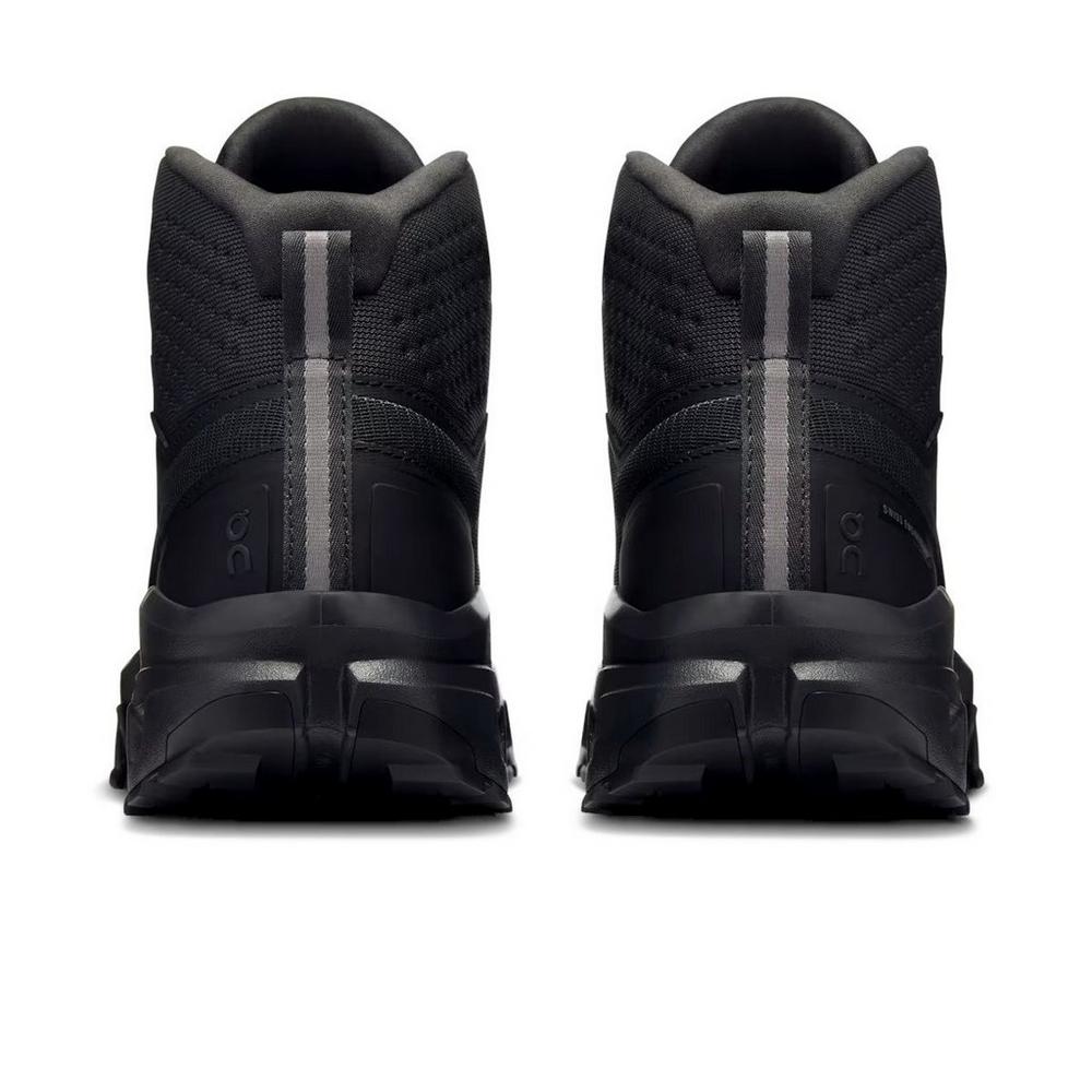 On Women's Cloudrock Mid Waterproof Hiking Boots - Black