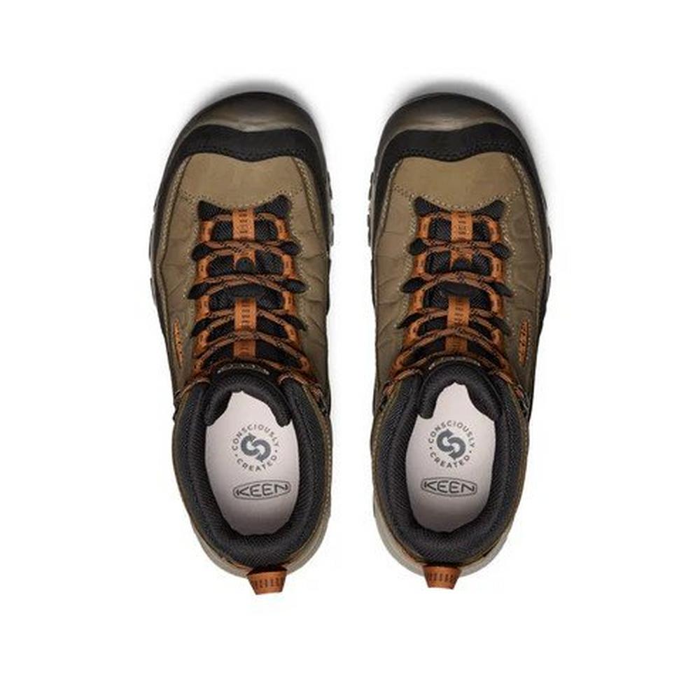 Keen Men's Targhee IV Waterproof Hiking Boots- Brown