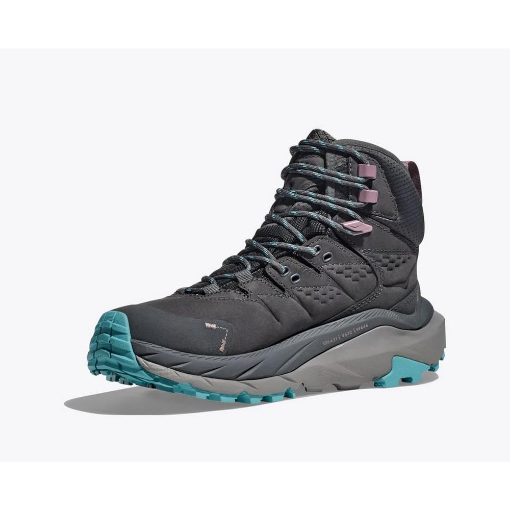 Hoka Women's Kaha 2 Mid Gore-Tex Hiking Boots - Grey