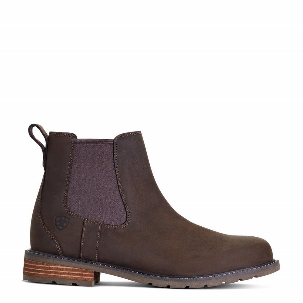 Ariat Men's Wexford H2O Chelsea Boots - Brown