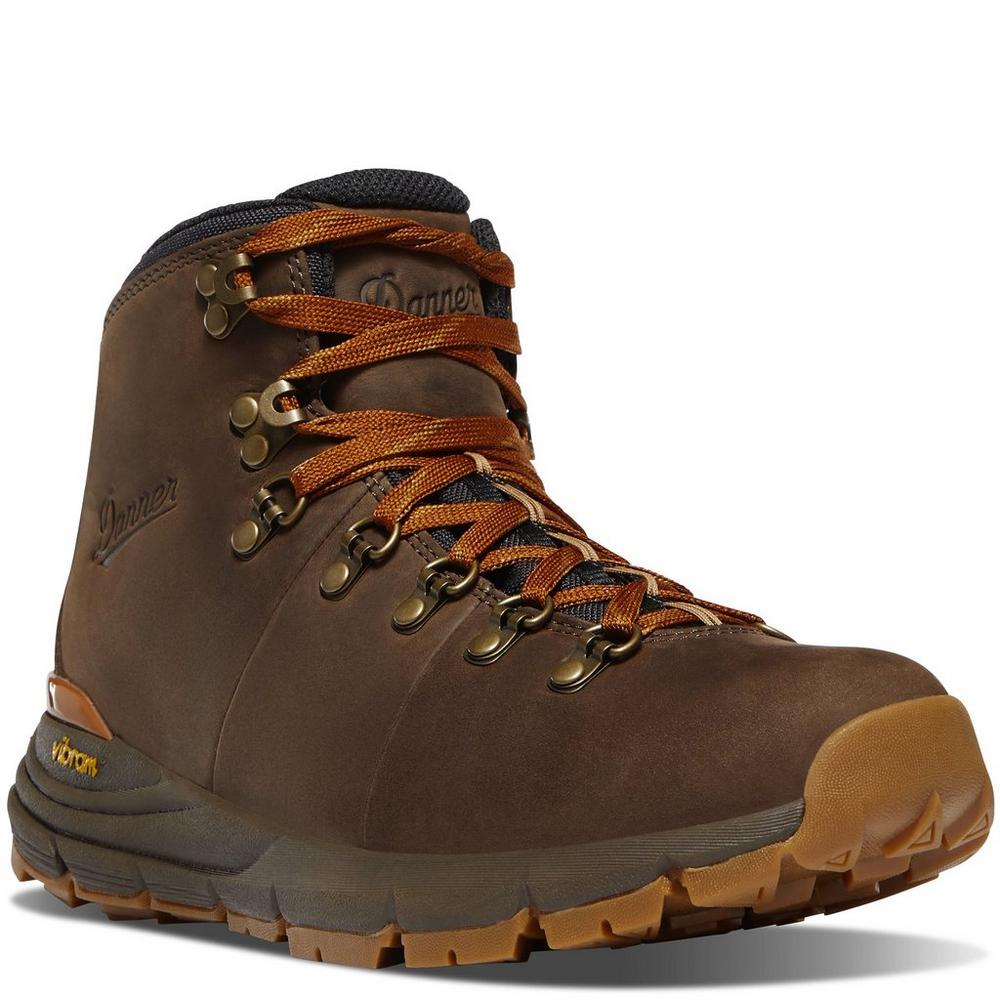 Danner Women's Mountain 600 Leaf Gore-Tex Hiking Boots - Brown