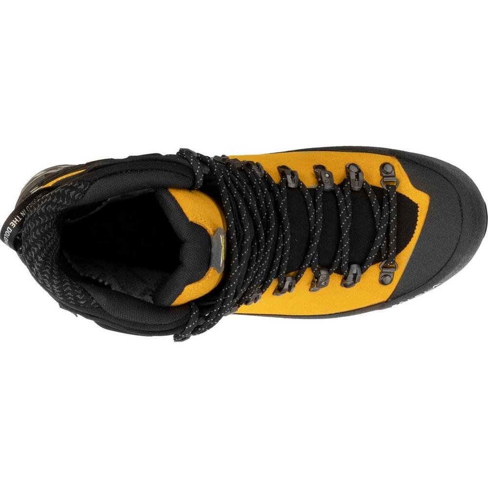 Salewa Men's Ortles Ascent Mid Gore-Tex Mountaineering Boots - Yellow
