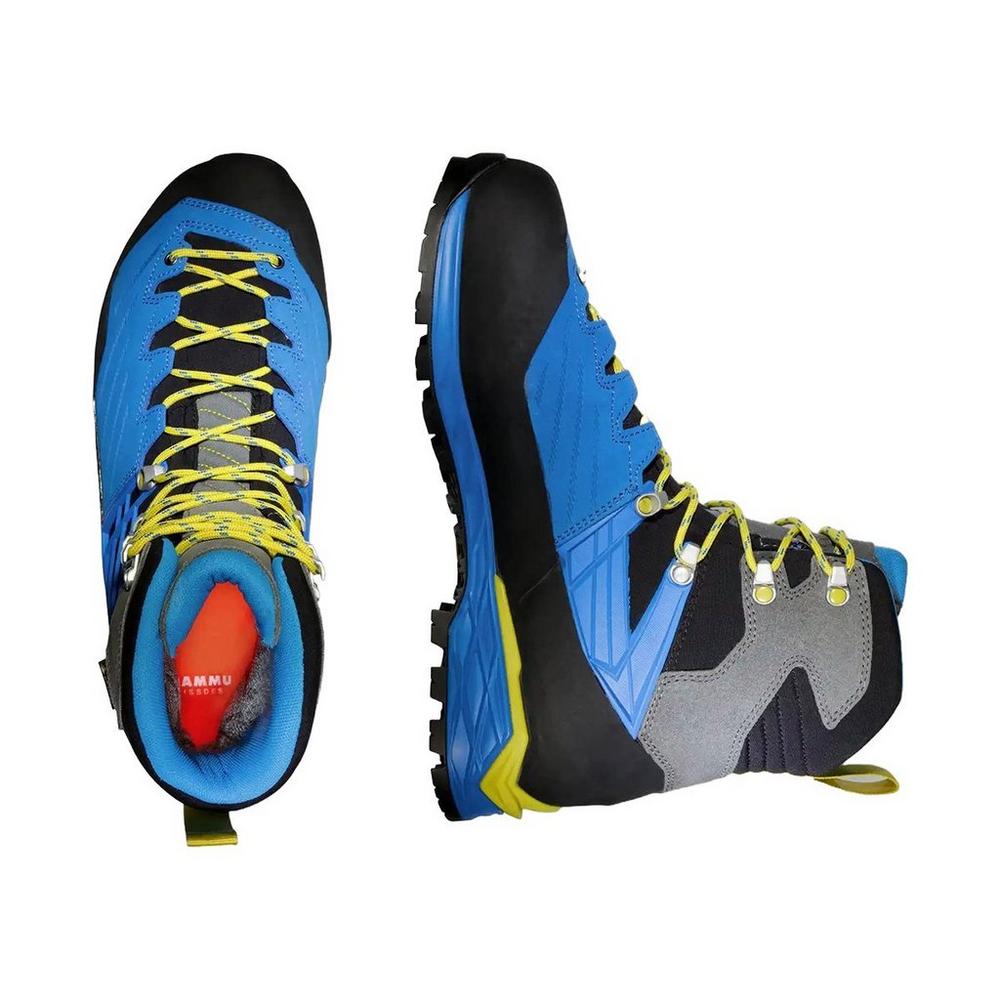 Mammut Men's Kento Pro High GORE-TEX Mountaineering Boots - Blue