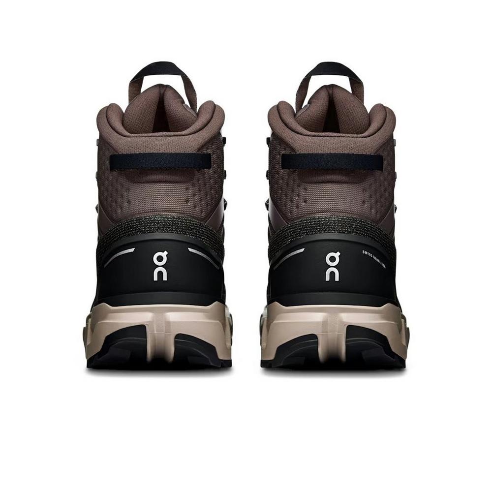 On Men's Cloudrock Trek Waterproof Hiking Boots - Brown