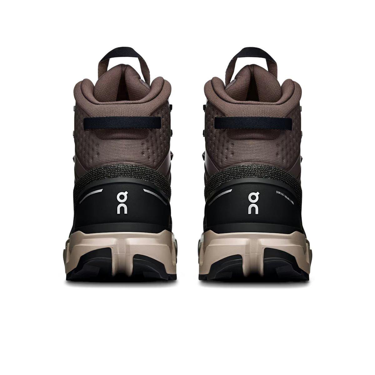 On Men's Cloudrock Trek Waterproof Hiking Boots - Brown