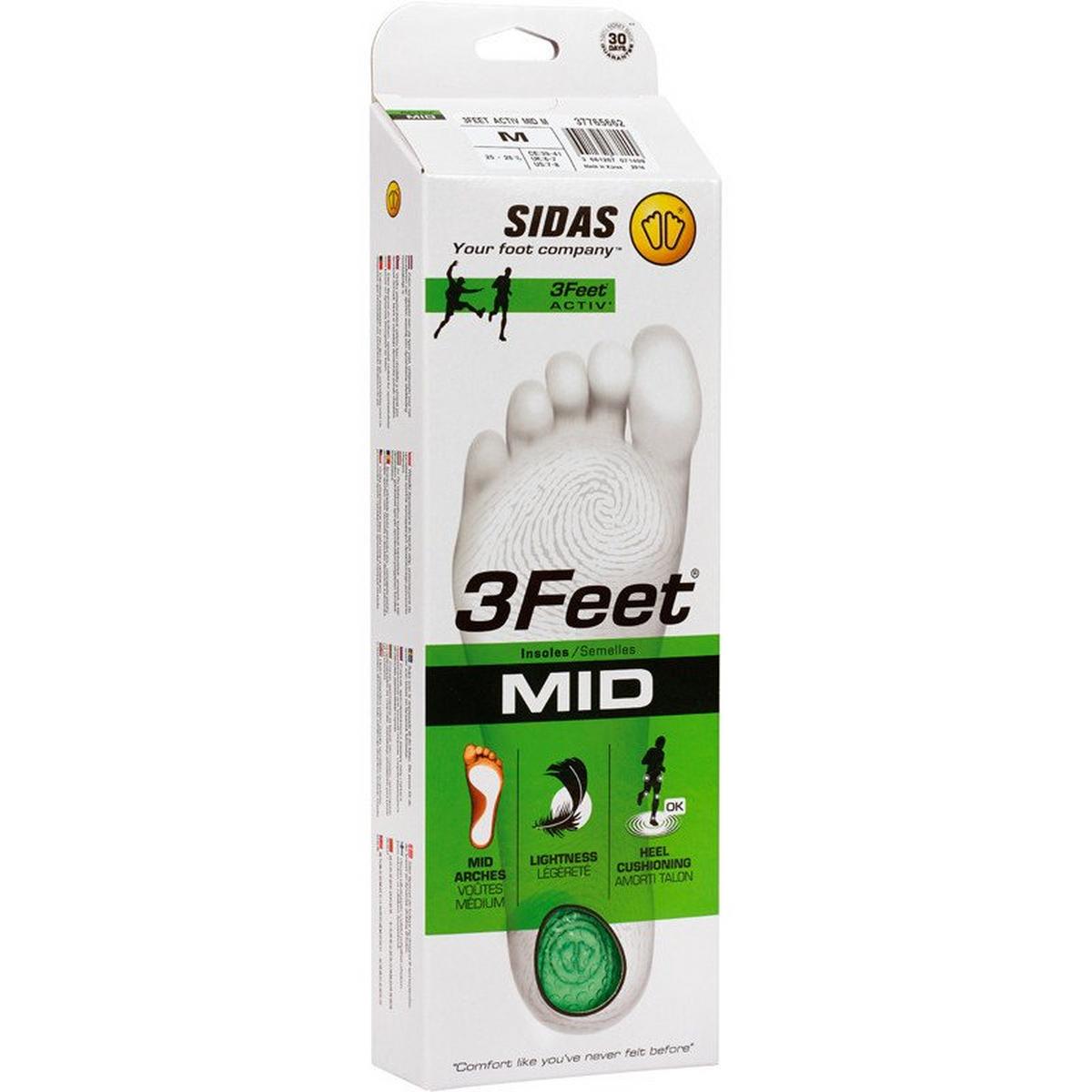 Sidas 3 Feet Activ' Mid - Green