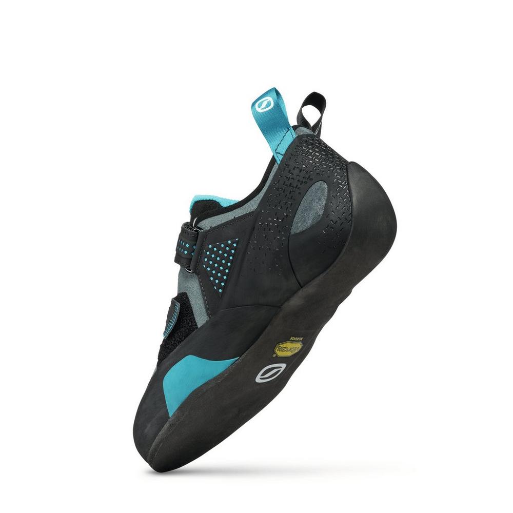 Scarpa Men's Force Climbing Shoes - Conifer Azure