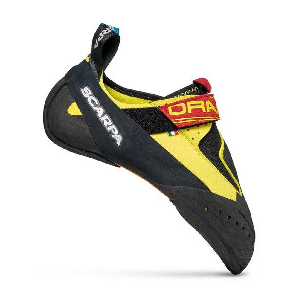 Scarpa Unisex Drago Climbing Shoes - Yellow