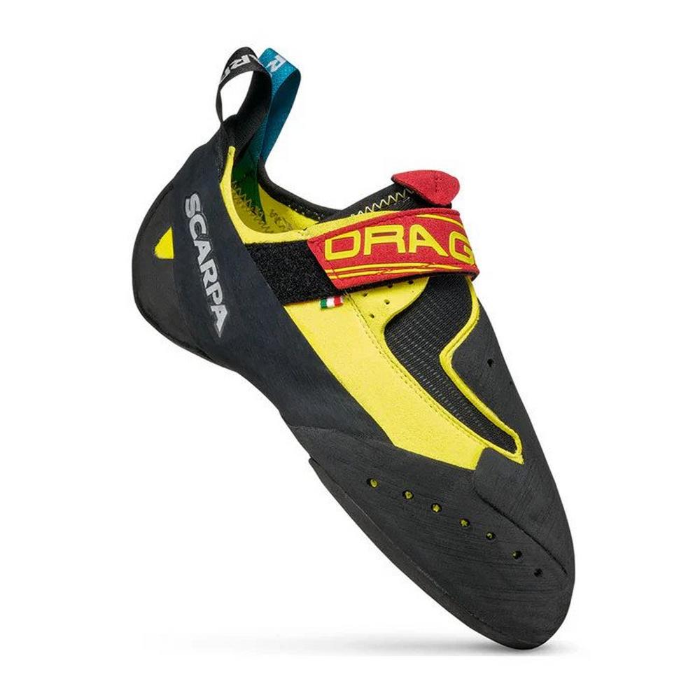Scarpa Unisex Drago Climbing Shoes - Yellow