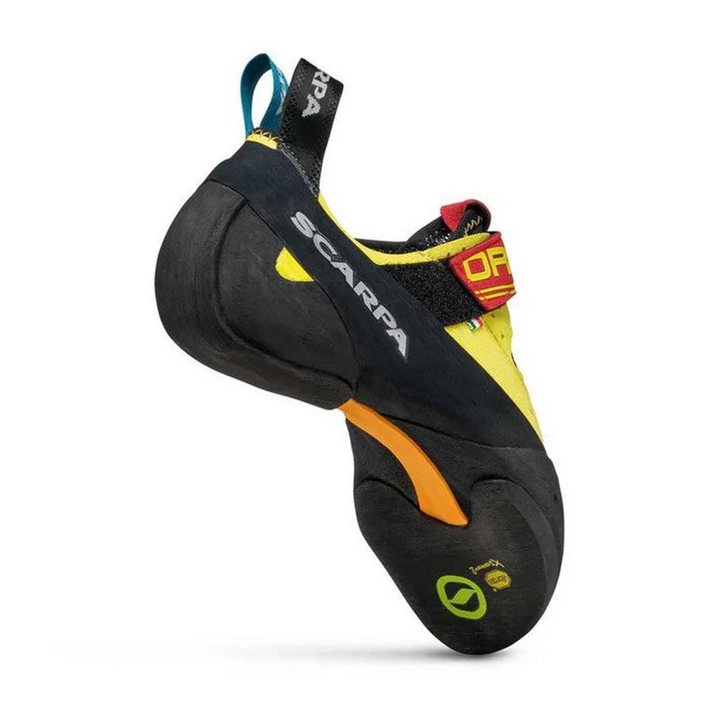 Scarpa Unisex Drago Climbing Shoes - Yellow