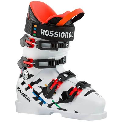  Hero World Cup 110 Short Cuff Junior Ski Boot - White / Red