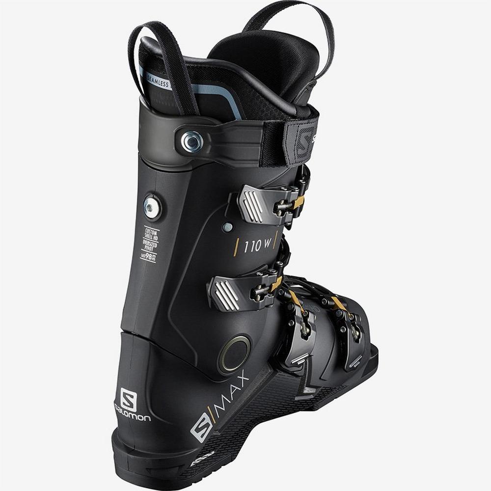 Salomon Women's S/MAX 110 Ski Boot - Black